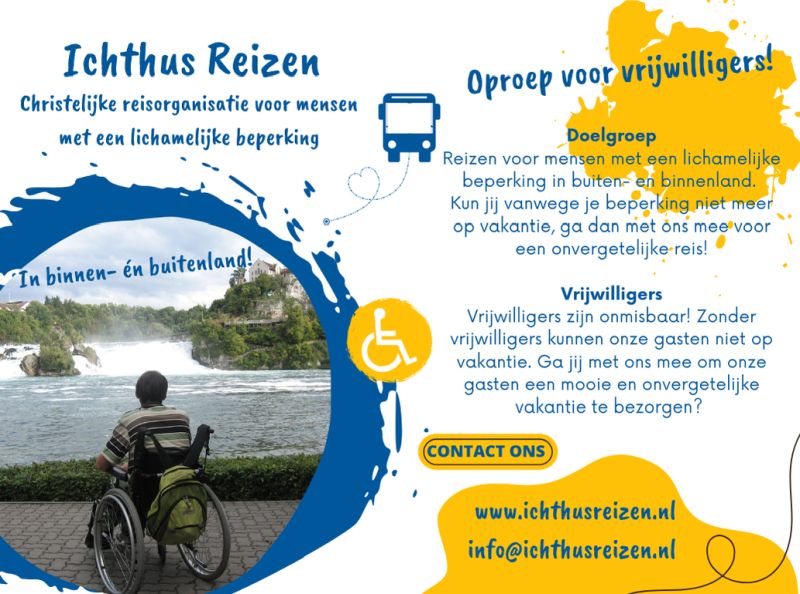 Oproep vrijwilligers