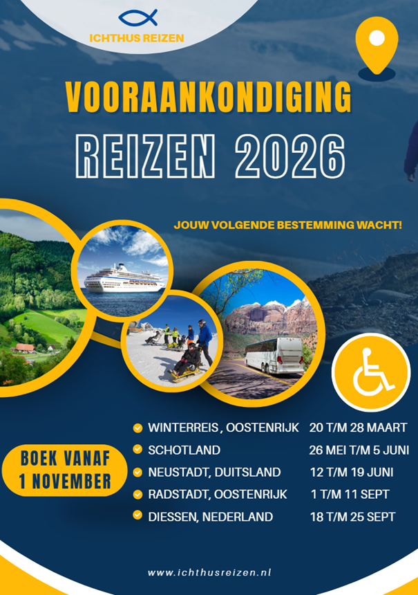Vooraankondiging 2026