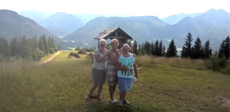 Sankt Pölten Wenen Oostenrijk Dames in de bergen